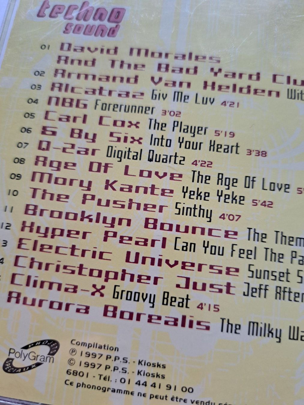 CD: Cd Techno Sound 1997 – Usato da Pully venduto da bro_n52j 2