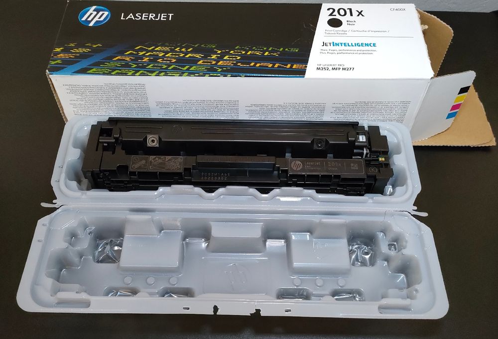 HP 201A CF400A Toner Noir Authentique pour HP Color LaserJet Pro M252