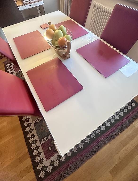 Tavoli: Table à manger en verre extensible – Usato da Prilly venduto da ray_9zx9 4