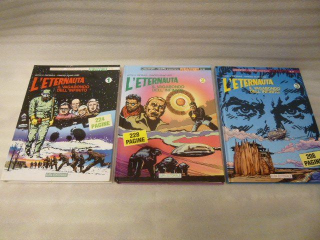 Comics: 3x L' eternauta Nr 1 + 2 + 3 - del 1993 e 1995 - Cop. Rigida – Gebraucht aus Pambio Noranco von Pol69