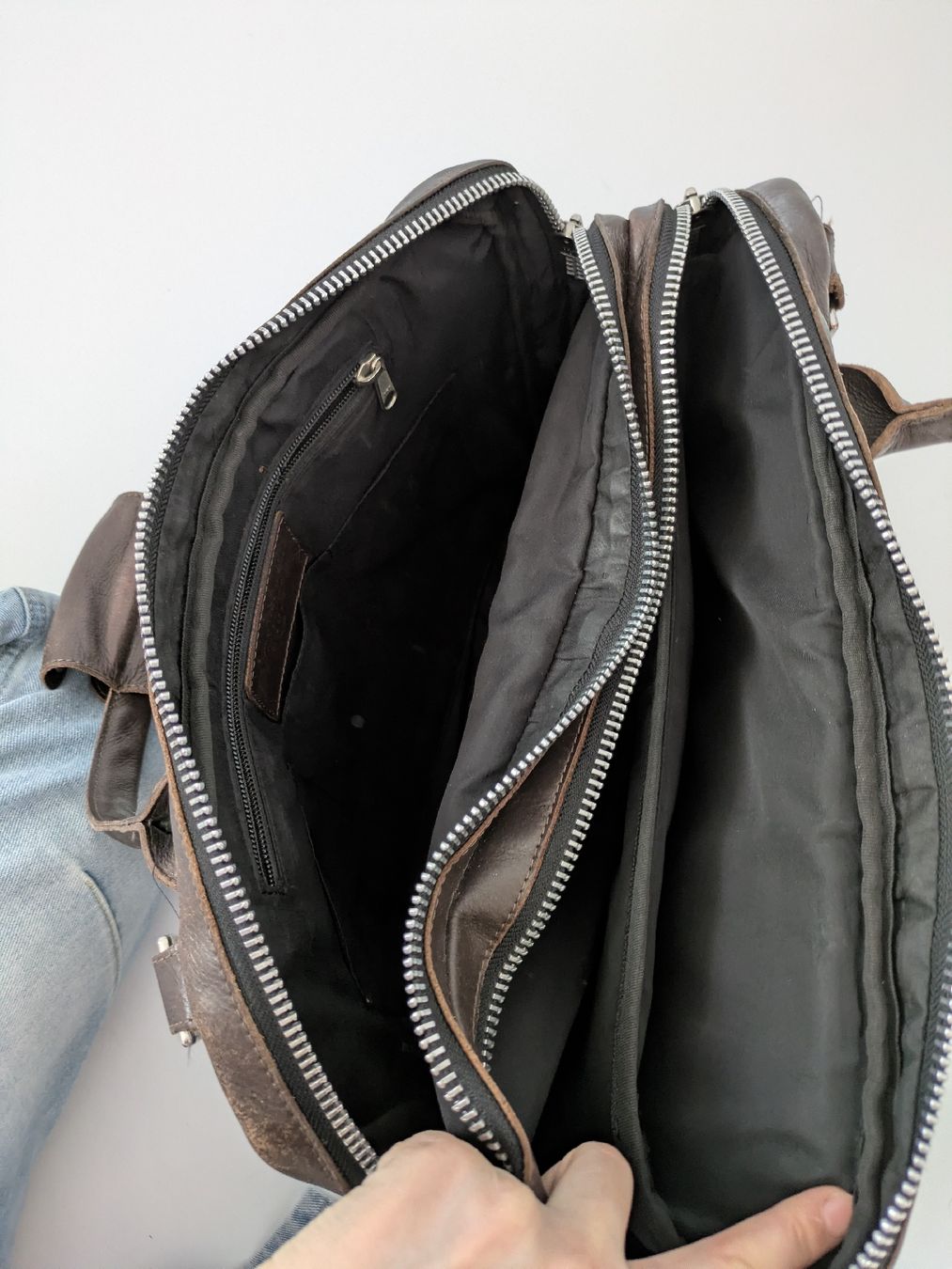 Taschen: Braune Ledertasche – Gebraucht aus Rorschach von joh_v2y2 3