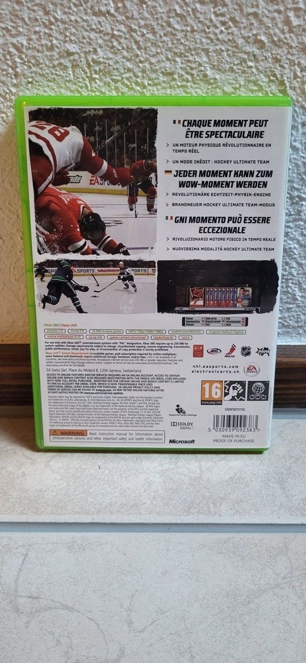 Microsoft Giochi: Xbox 360 Spiel - NHL 11 – Usato da Münsingen venduto da Heroism2010 1