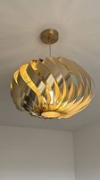 Goldene Deckenleuchte/ Lampe / Deckenlampe
