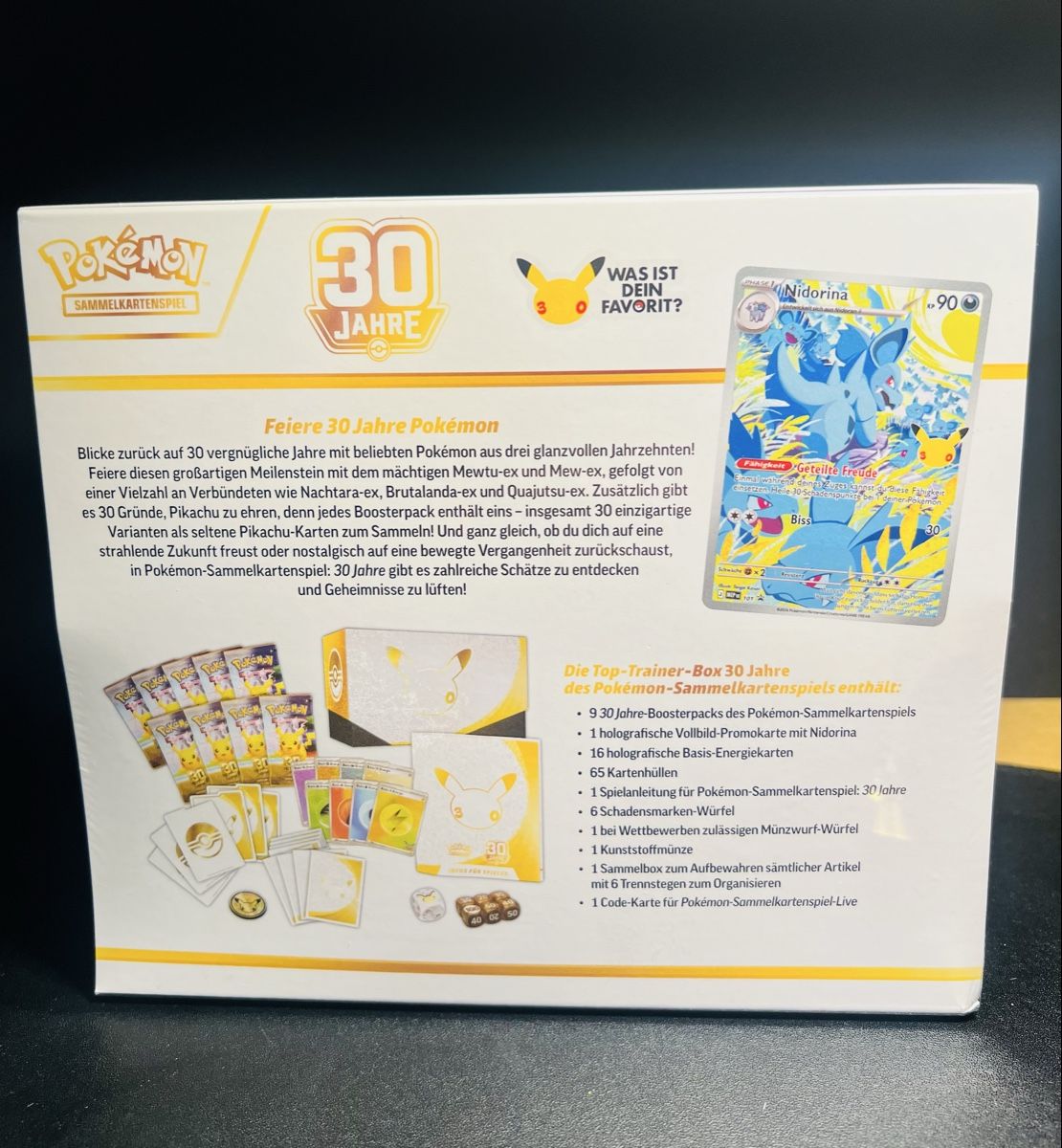 Pokémon Carte collezionabili: Pokemon Trainer-Box 30 Jahre  – Nuovo e nell'imballaggio originale da Goldach venduto da Milosg3 1