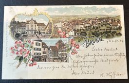 Gruss aus Brugg Litho 