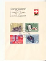 Sonderstempel A. 805 Pferdesporttage St. Gallen 1958