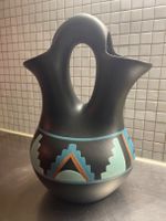 Vintage Native American Navajo Keramik Hochzeitsvase