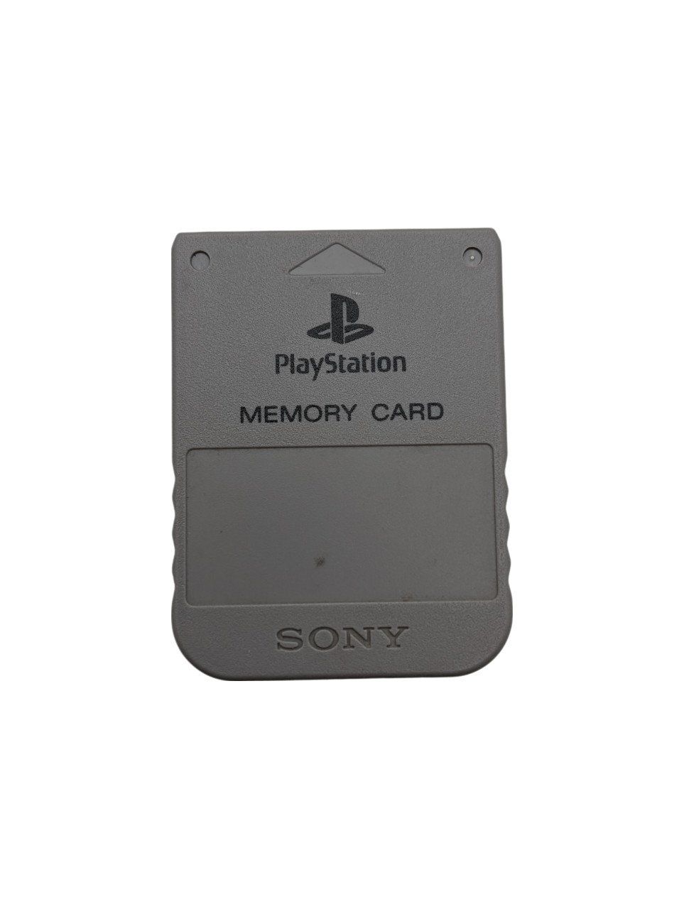 Sony Memory unit & Memory card: PlayStation 1 Memory Card Dunkelgrau – Usato da Domat/Ems venduto da IsseldorsShop