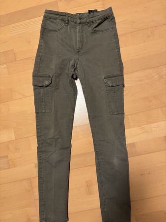 Jeans Hose grün 38