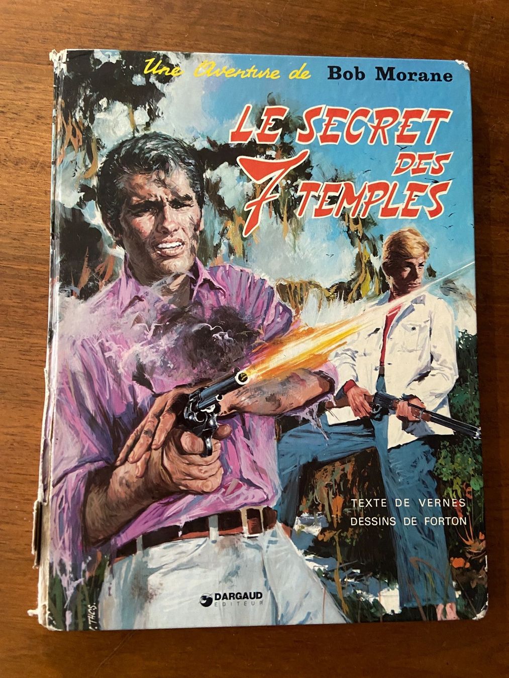 BD: Bob Morane Le Secret des 7 Temples édition 1973 – D'occasion à Fribourg par J334455