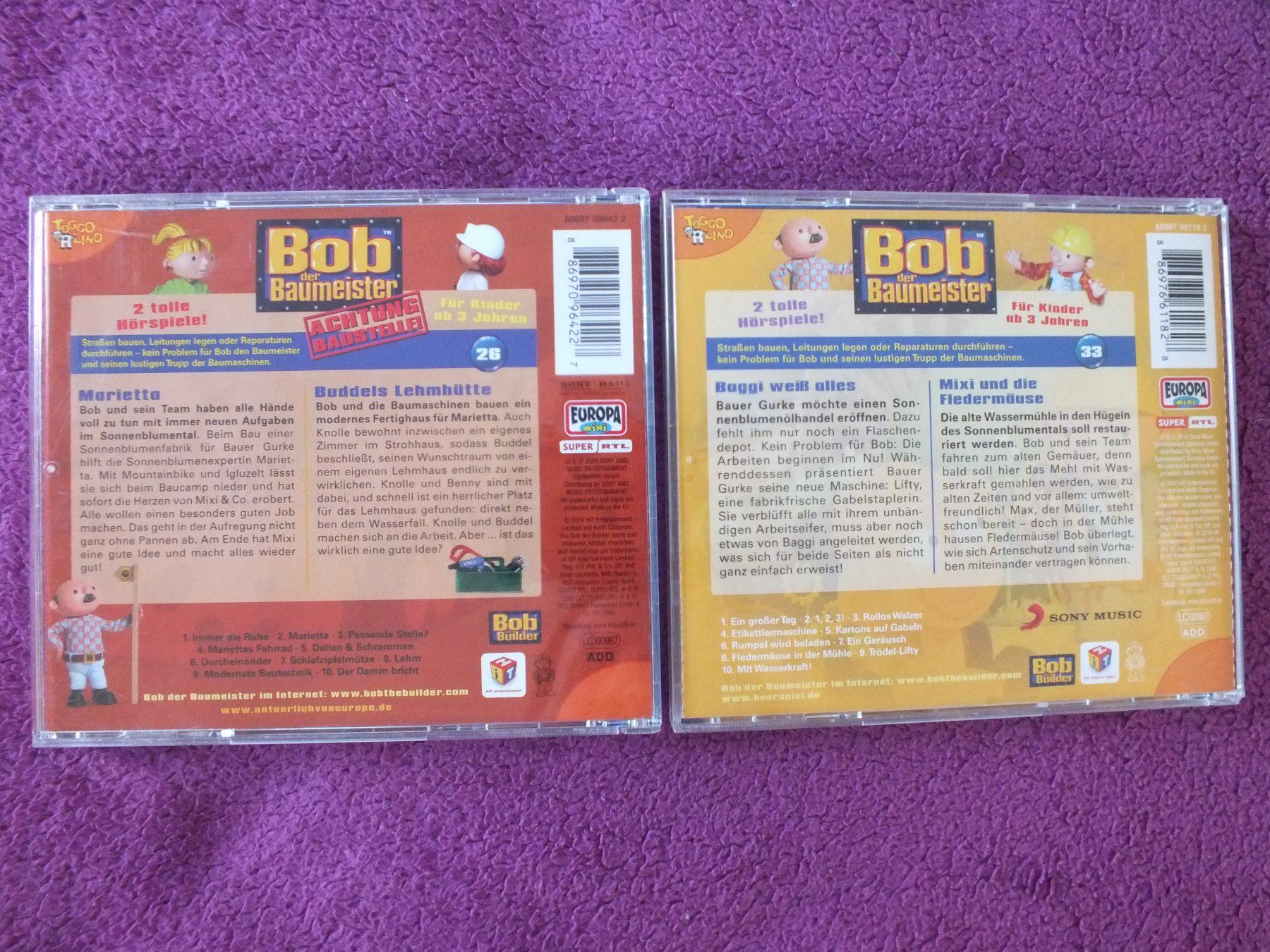 CD: 6 - Bob der Baumeister - Hörspiel - CD´s – Usato da Müllheim Dorf venduto da Seeeule01 4