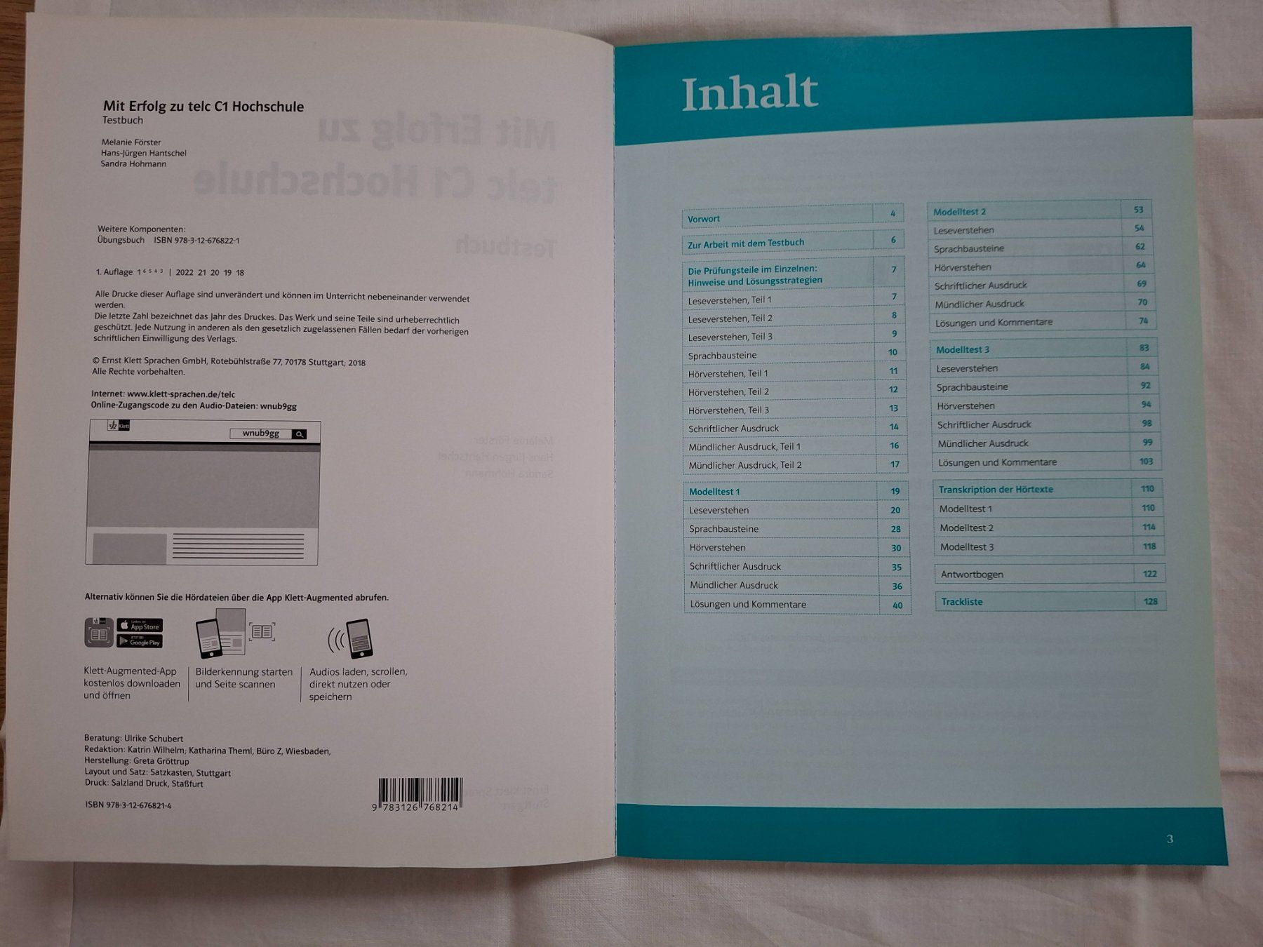Libri: telc C1 Hochschule - Testbuch – Nuovo (secondo la descrizione) da Zürich venduto da wildflower26 2