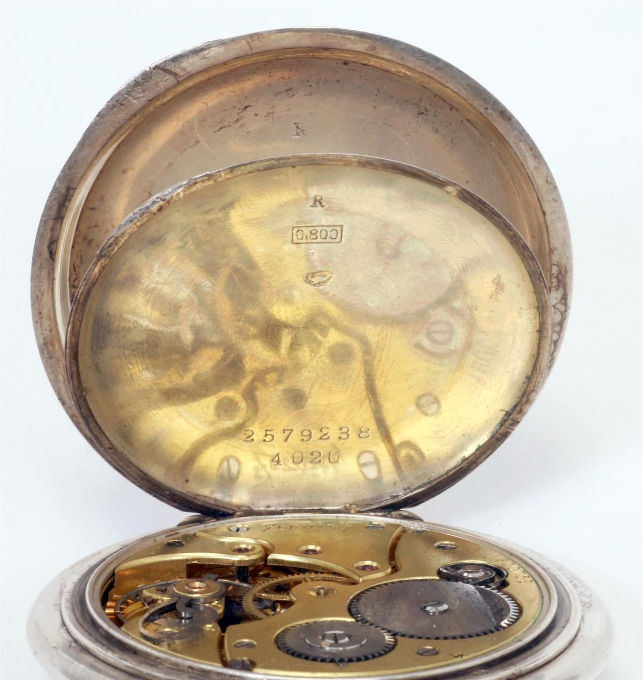 Zenith Orologi: Taschenuhr Zenith Silber Email um 1905 – Usato da Bassersdorf venduto da Sugo 4