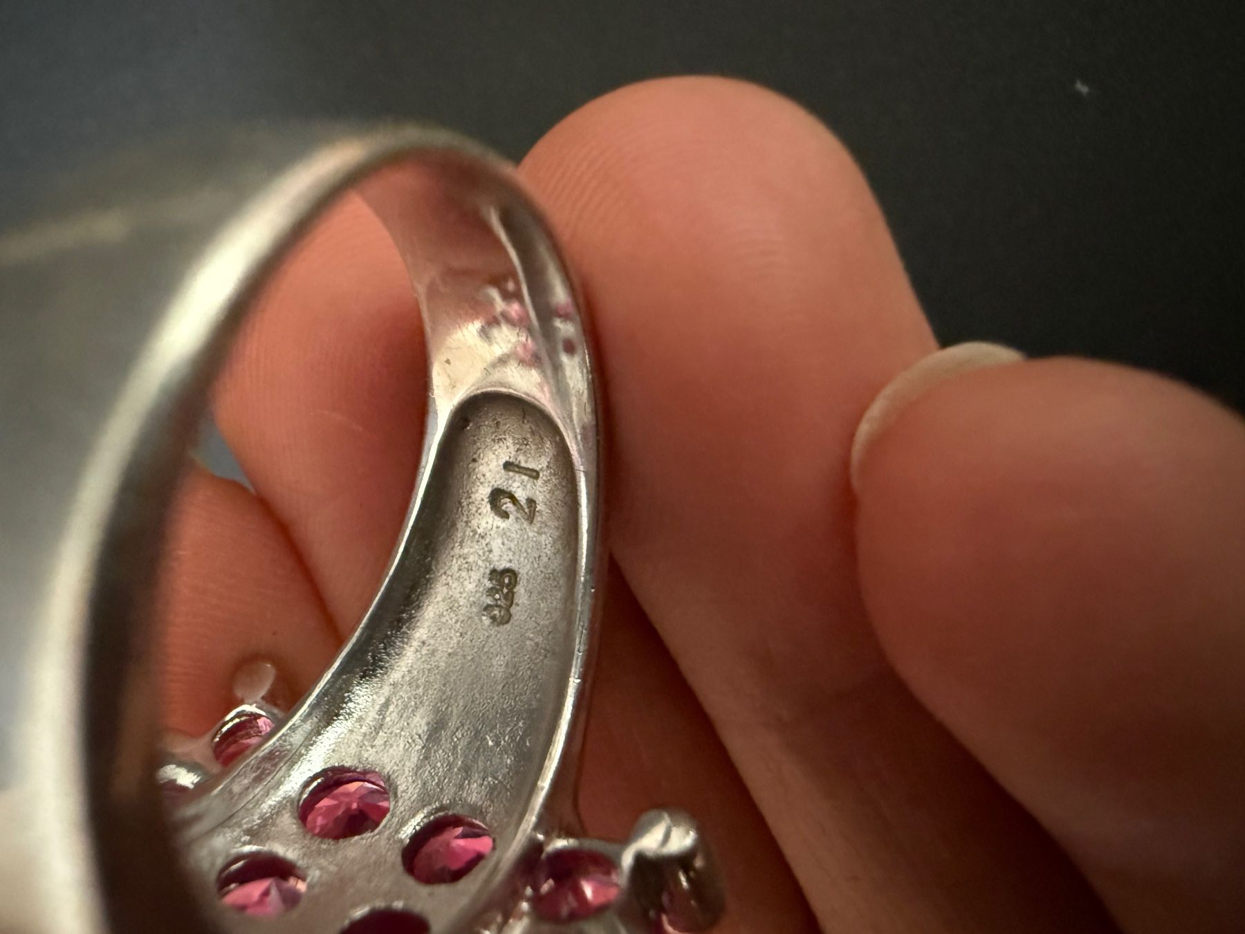 Bagues: Silber Ring mit Rubinen 925 – D'occasion à Spiegel b. Bern par Rogger72 3
