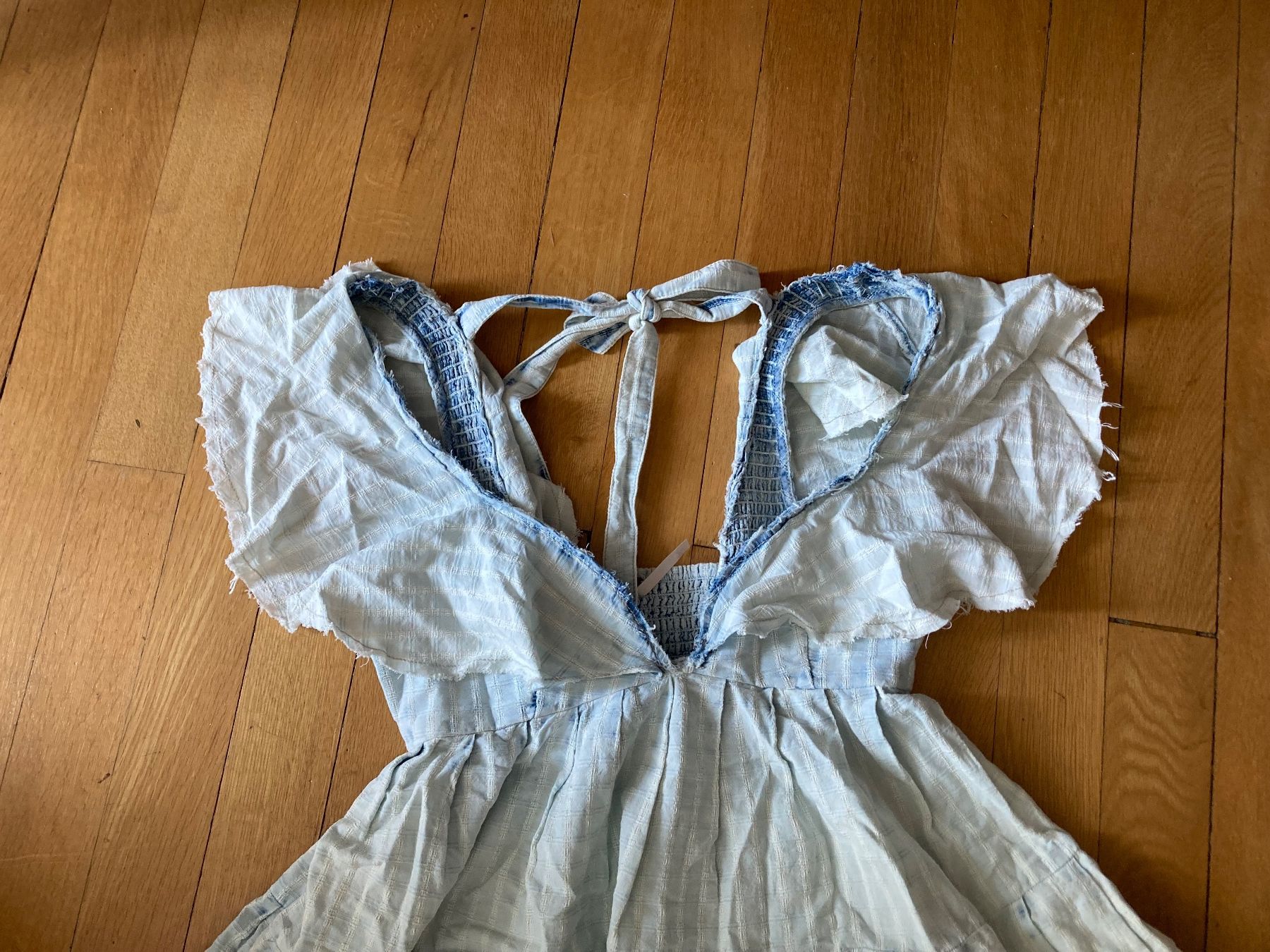 Kleider: Free People Kleid, hellblau, Gr. S – Neu (gemäss Beschreibung) aus Basel von lilavintage 4