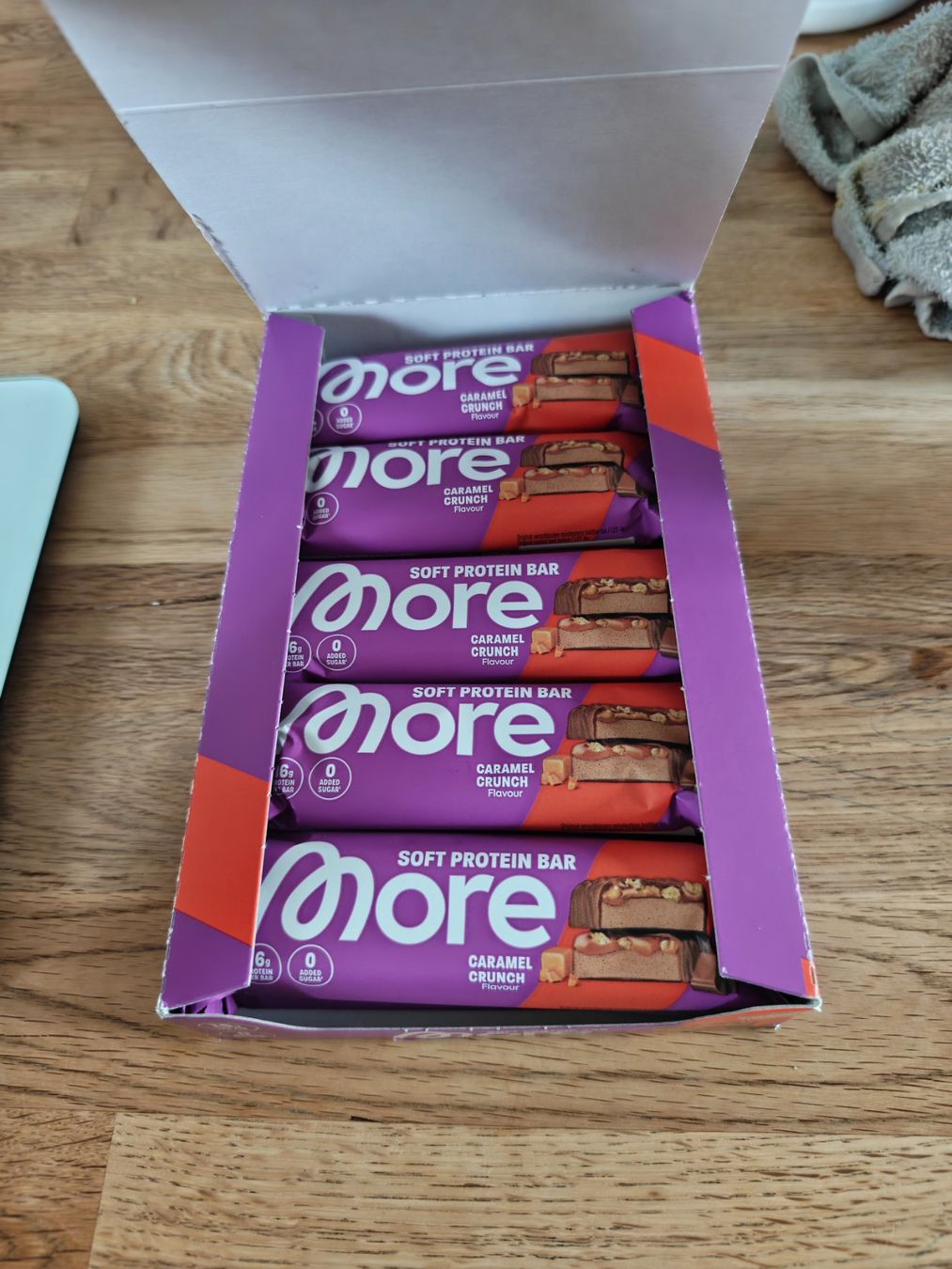 More Nutrition Lebensmittel & Spezialitäten: More Soft Protein Bar Caramel Crunch – Neu und originalverpackt aus Turbenthal von Rebi_92-21 1