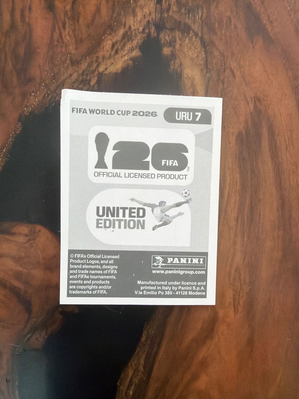 Panini Carte collezionabili: Panini Sticker Mathias Olivera URU 7 – Usato da Zug venduto da Peri010 1
