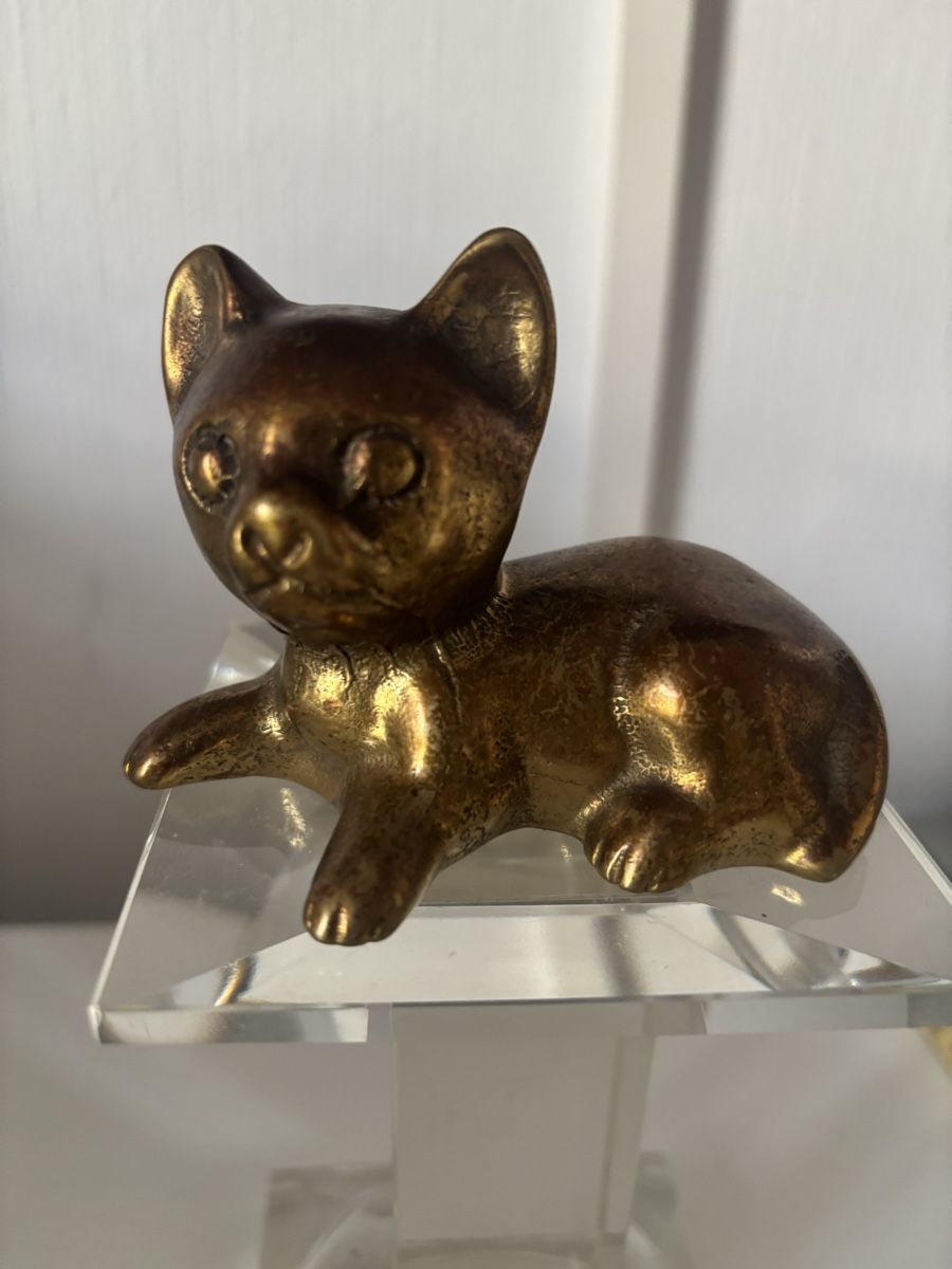 Figuren: Chat mignon en bronze vintage – Gebraucht aus Genève von ati_tj8f 7