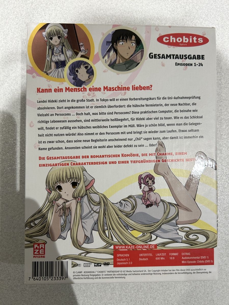 Tutti i DVDs: Chobits - Gesamtausgabe - DVD – Usato da Leuggern venduto da Dragon_Liz 1
