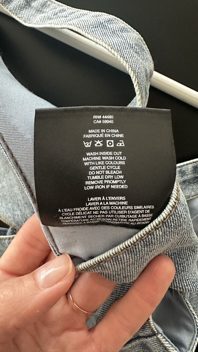 Top: AFRM Lavera Denim Top - XS - never worn – Nuovo (secondo la descrizione) da Luzern venduto da ida_hv2y 4