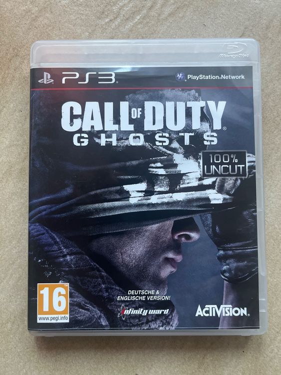 Jeu Call of Duty Ghosts 100 uncut pour PS3 Kaufen auf Ricardo