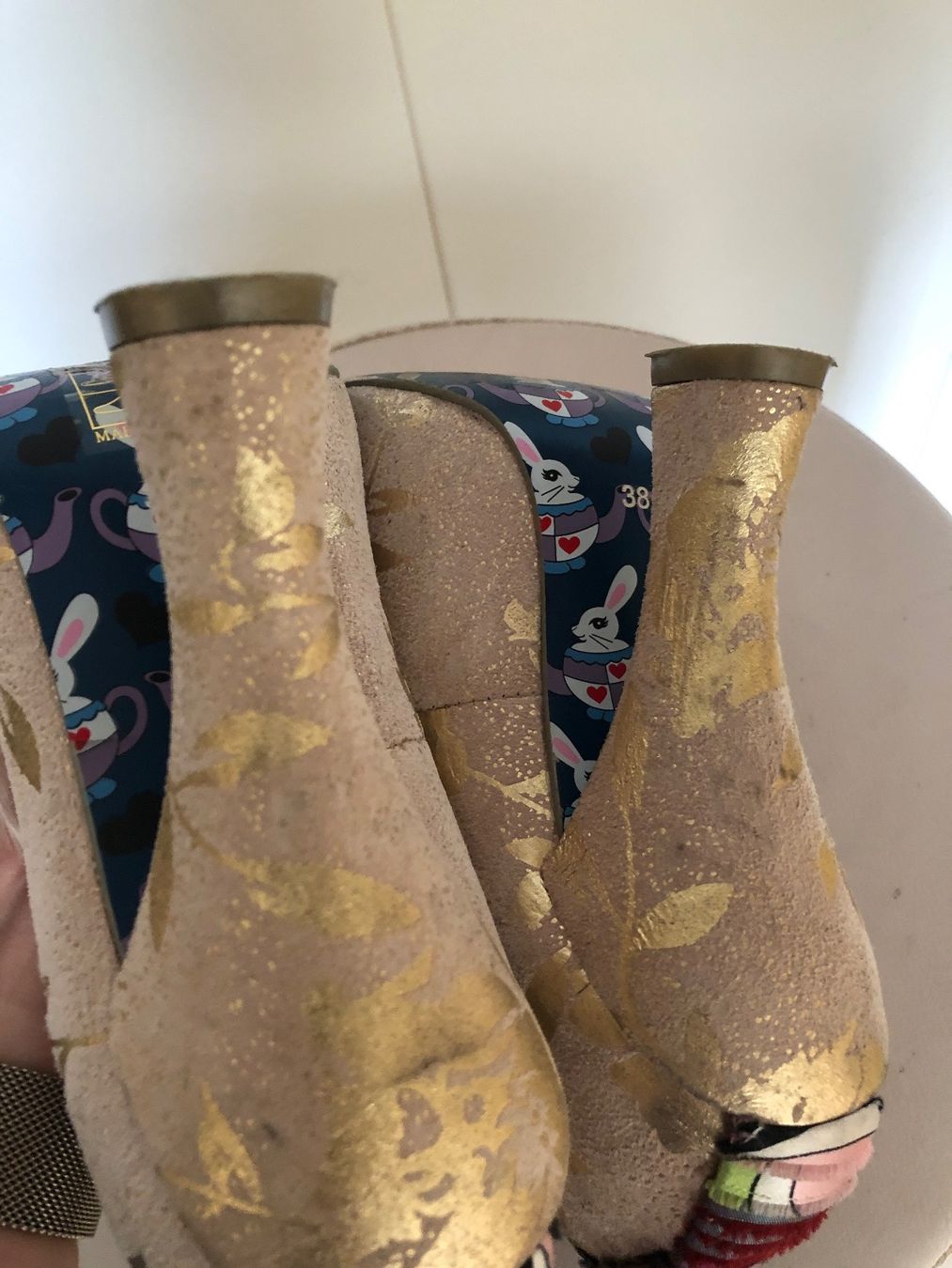 Scarpe da donna: Escarpins Irregular Choice beige et dorés taille 38 – Nuovo (secondo la descrizione) da Coppet venduto da Vanessamode 8