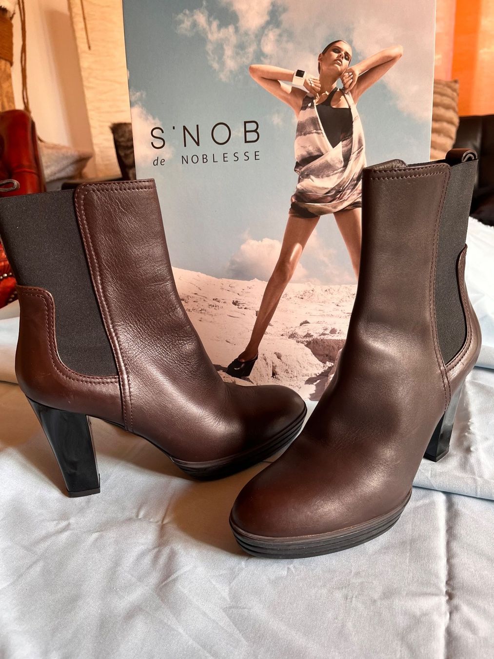 Hogan Scarpe da donna: HOGAN Damen-Stiefelette – Nuovo (secondo la descrizione) da Hosenruck venduto da abakadabra 4