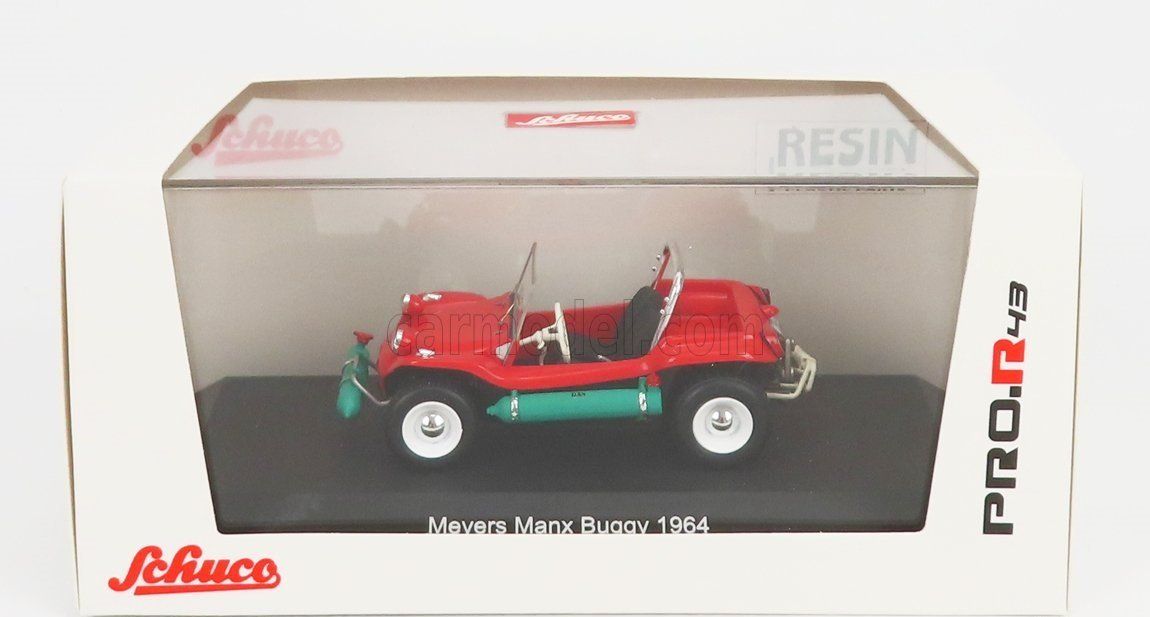 Schuco Modellini d'auto: MAYERS MANX BUGGY ROT 1964 1:43 SCHUCO – Nuovo e nell'imballaggio originale da Suhr venduto da Moebelsiralfred 2
