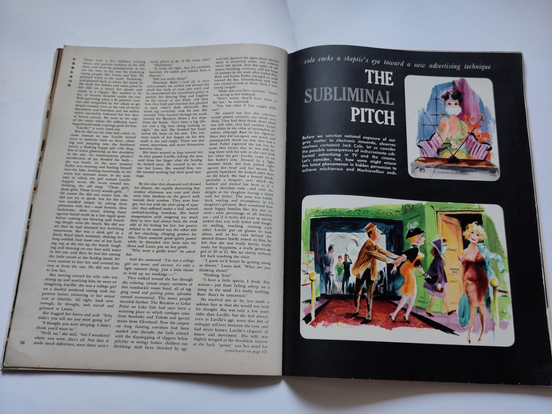 Revues & Magazines: Playboy Magazin September 1958 – D'occasion à Schaffhausen par RolfMeister 6