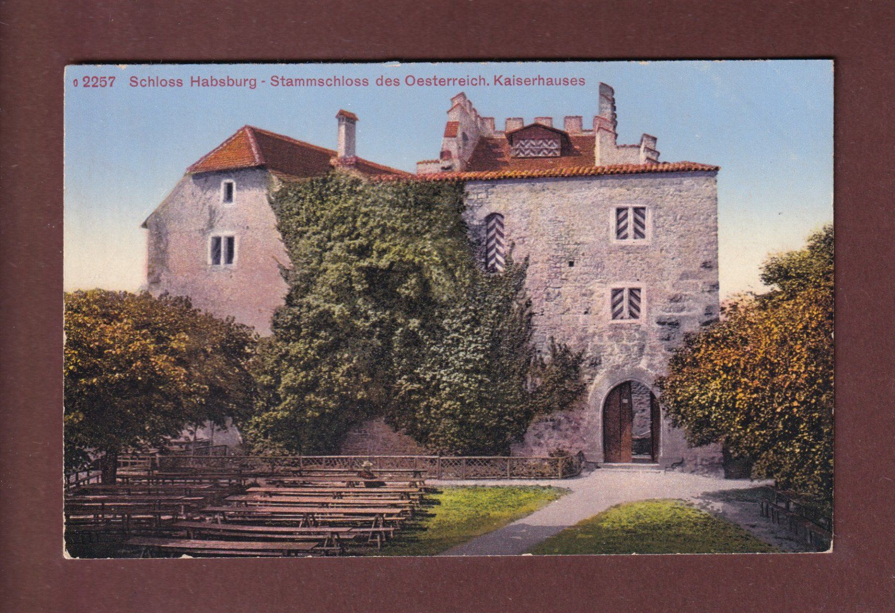 Cartes postales: Schloss HABSBURG – D'occasion à Pully par nicecards-shop