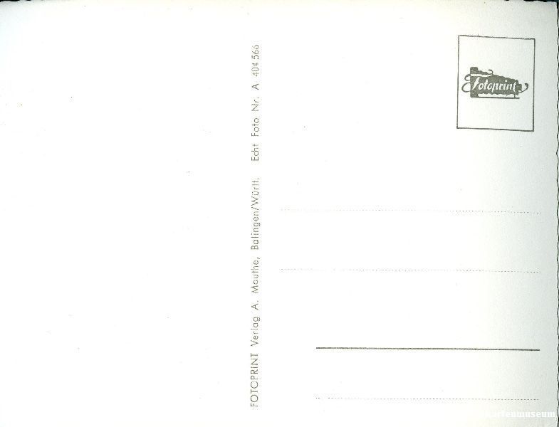 Cartoline postali: Ebingen + c1950 – Usato da Emmenbrücke venduto da teestube 1