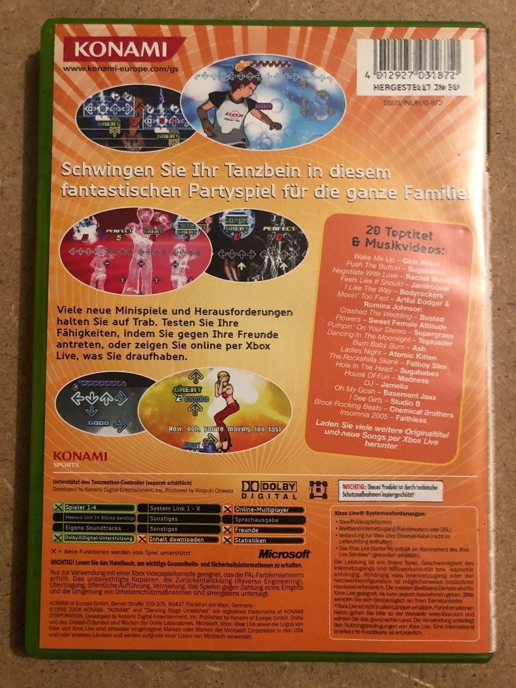 Jeux: Dance Stage Unleashed 3 für Xbox – D'occasion à Kestenholz par Mad18 1