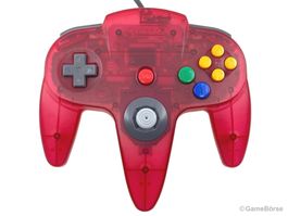 N64 Controller Original Rot Transparent