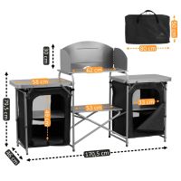 Campingküche  Campingschrank Faltschrank outdoor camping