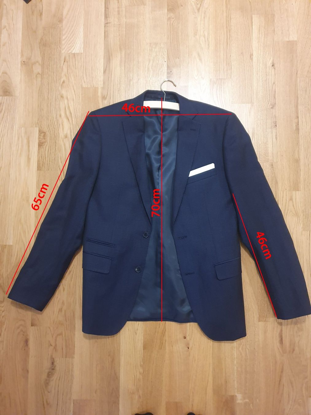 We Completi: dunkelblauer Anzug Blazer WE - Konfirmation – Usato da Bern venduto da NilsMosi