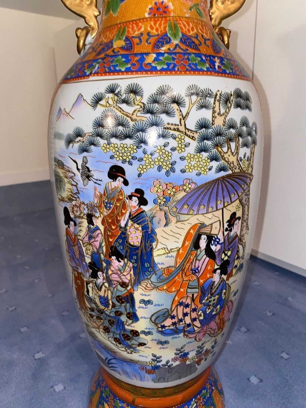 Vasi & Recipienti: Chinesische Bodenvase 60 cm hoch – Usato da Zürich venduto da DidierTG 6