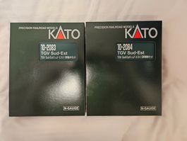 KATO 10-2083 und 10-2084 TGV Sud-Est 10-Teilig