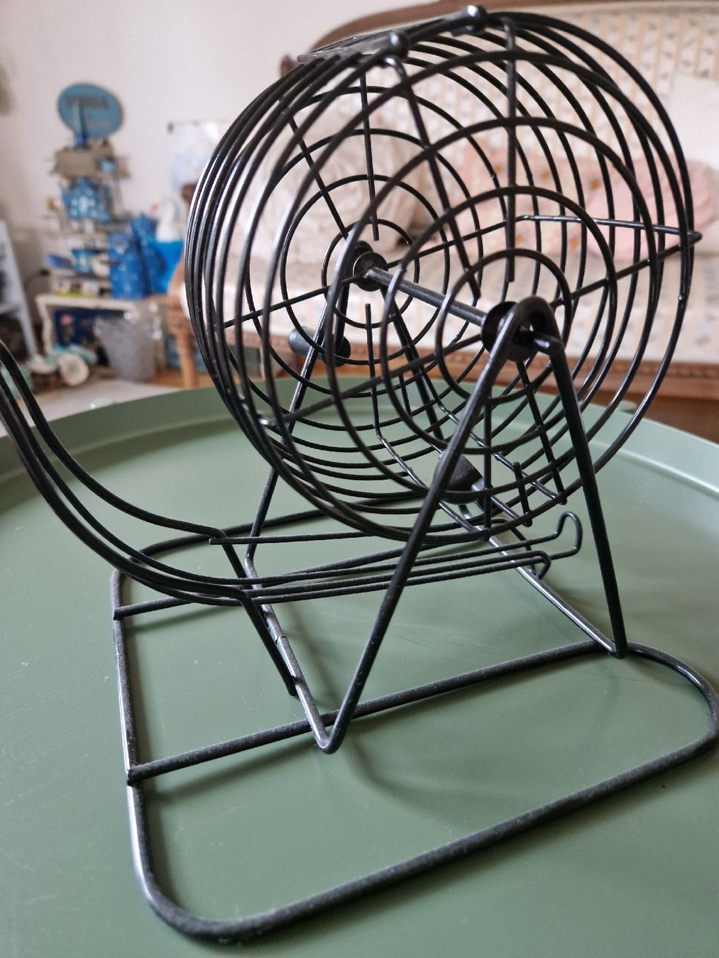 Giochi: Bingotrommel aus Metall ohne Karten etc. – Usato da Degersheim venduto da eli031