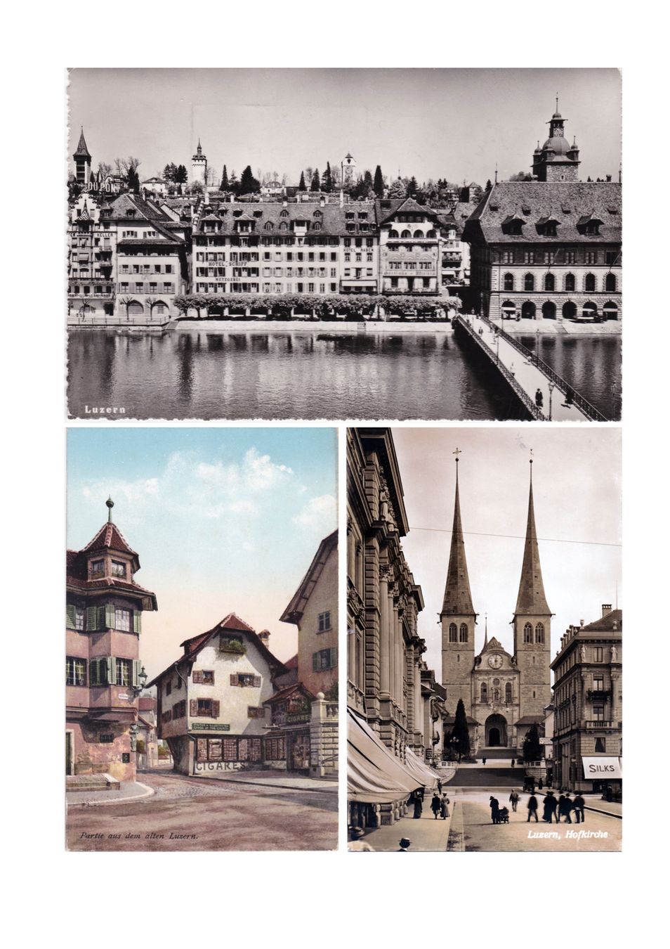 Cartoline postali: Konvolut Luzern – Usato da Baar venduto da dokuba 4