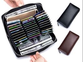 GROSSES KREDITKARTEN PORTEMONNAIE - ETUI - GELDBÖRSE SERVICE