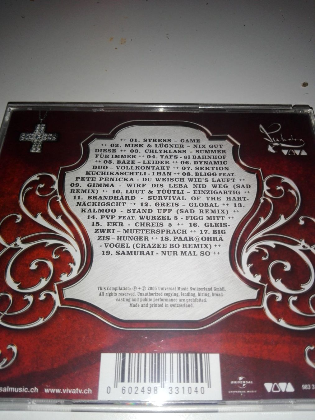 CD: Schwiizer Rap Garde  (Schweizer-Hip Hop-Sampler) – Usato da St. Gallen venduto da elkapone 2