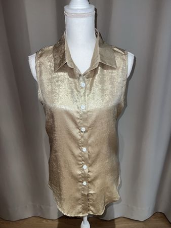 Bluse gold, Grösse M 
