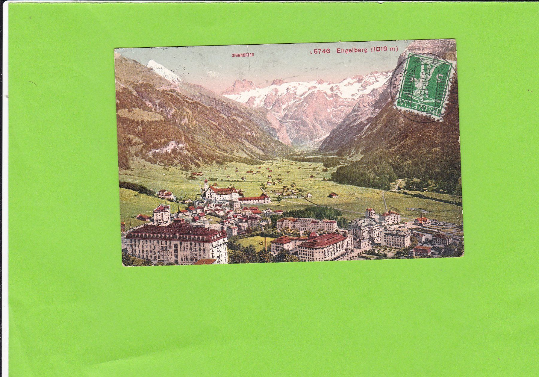 Cartoline postali: Engelberg---1913 versendet – Usato da St. Peterzell venduto da neckertal