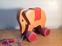 pull toy - elephant  / elefant HABA