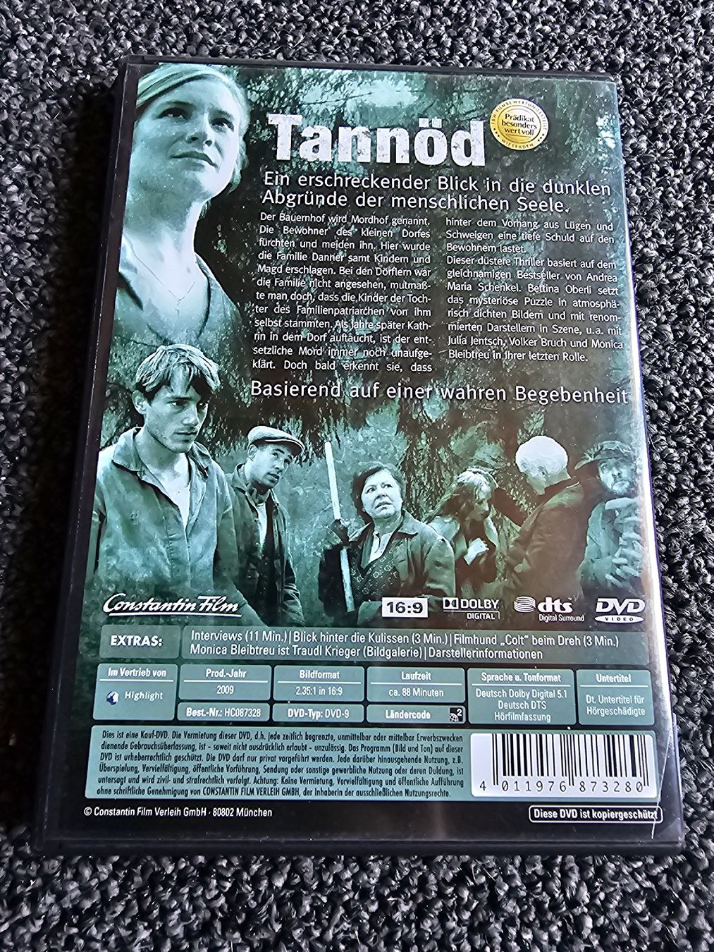 Tutti i DVDs: DVD Tannöd (21425) – Usato da Ruswil venduto da jan_bxl5 1
