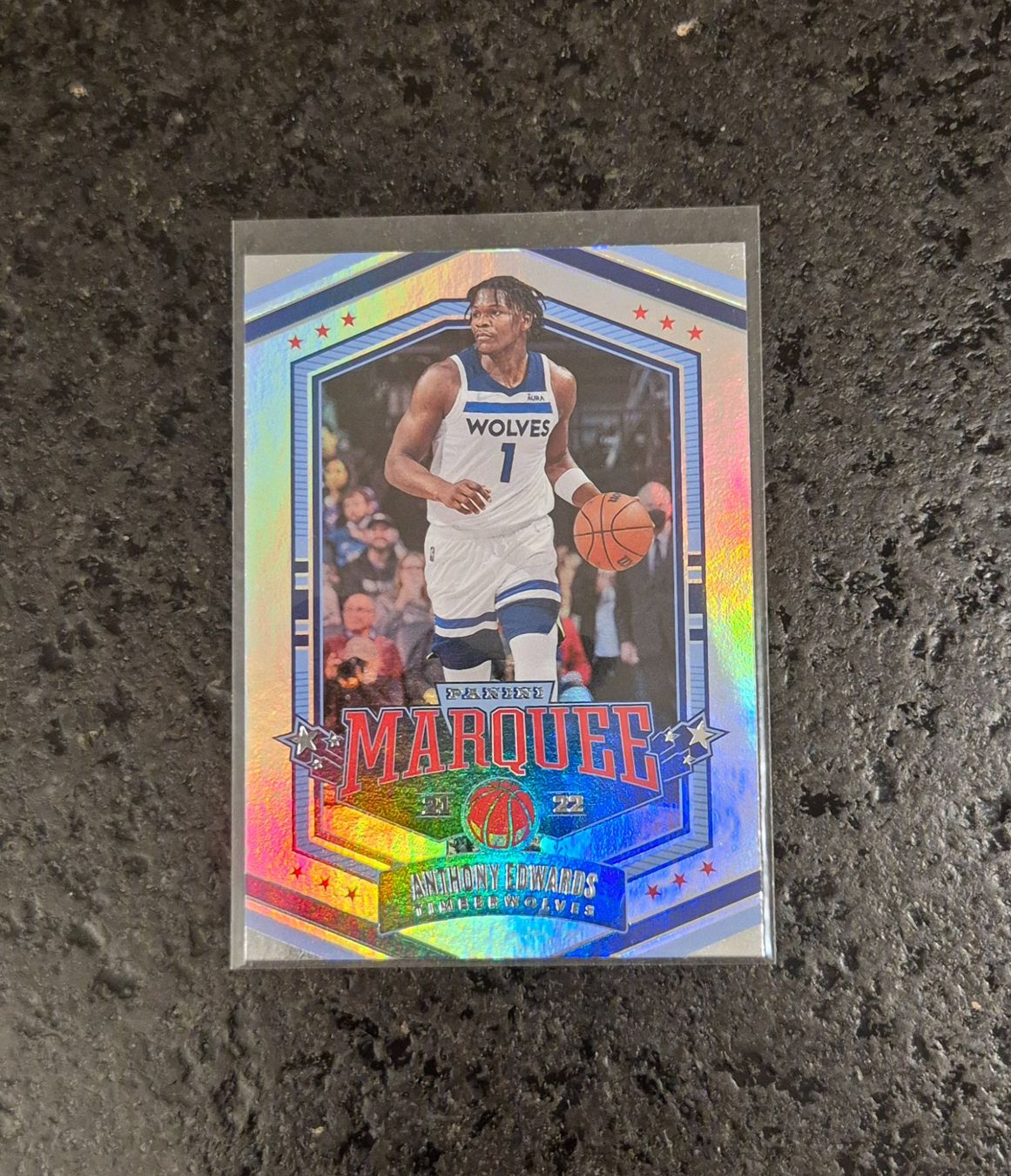 Topps Carte collezionabili: Anthony Edwards - Minnesota Timberwolves - Panini – Nuovo (secondo la descrizione) da Burg AG venduto da Danoe