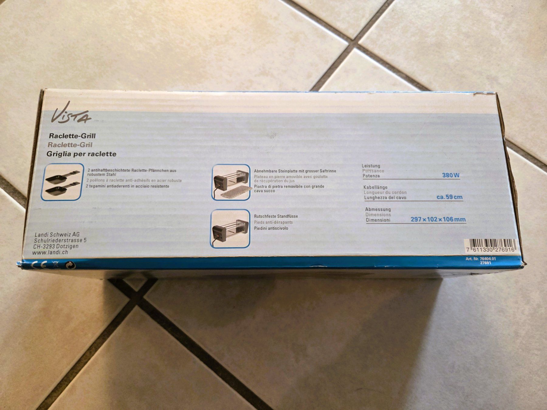 Elettrodomestici da cucina: RACLETTGRILL / RACLETTGERÄT MIT GRILLPLATTE – Nuovo (secondo la descrizione) da Brüttisellen venduto da Nighttrain 1