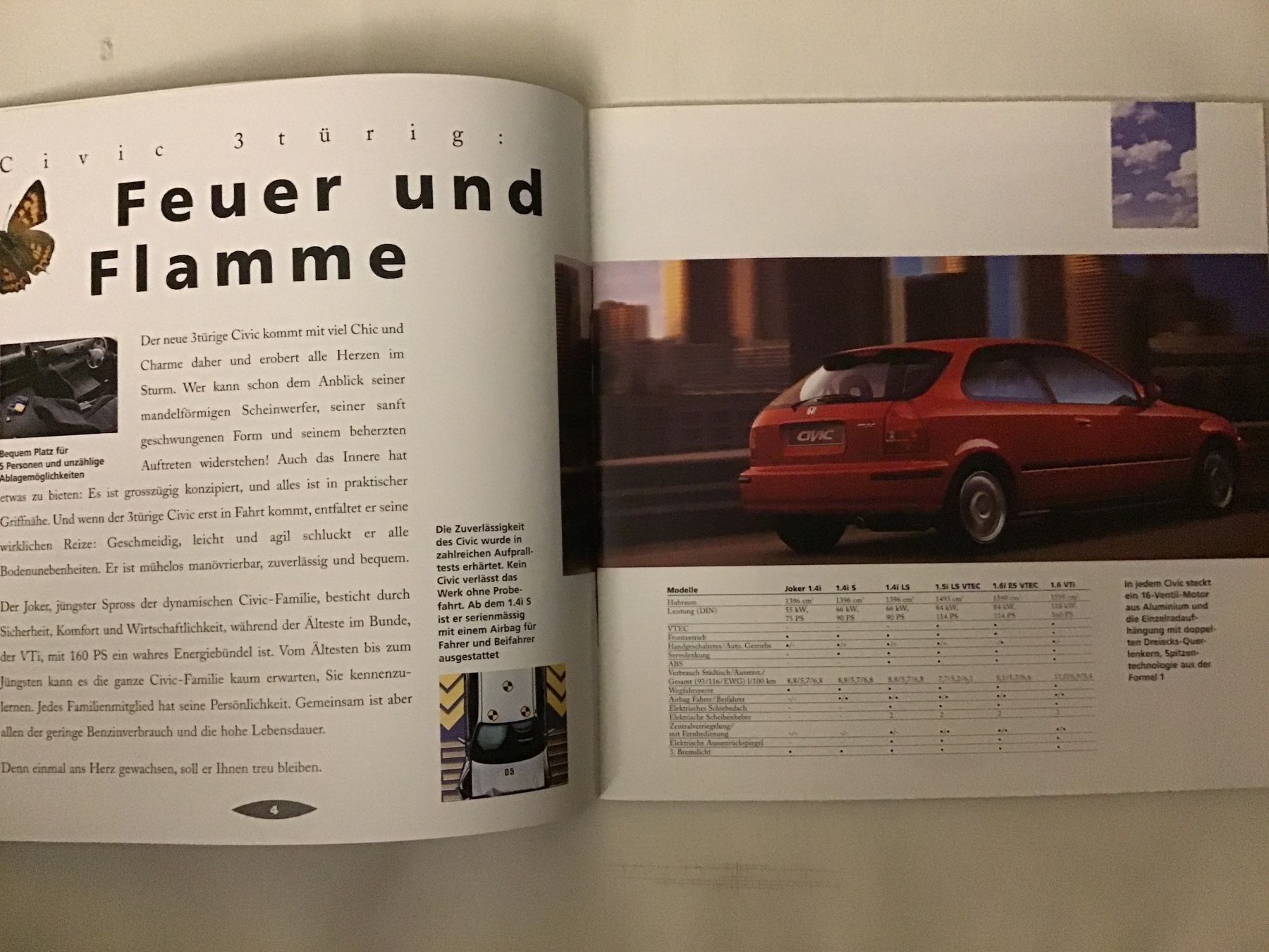 Honda Dokumente: Honda Automobile Träume Programm Prospekt 46 Seiten – Gebraucht aus Scherzingen von Starseller62 2
