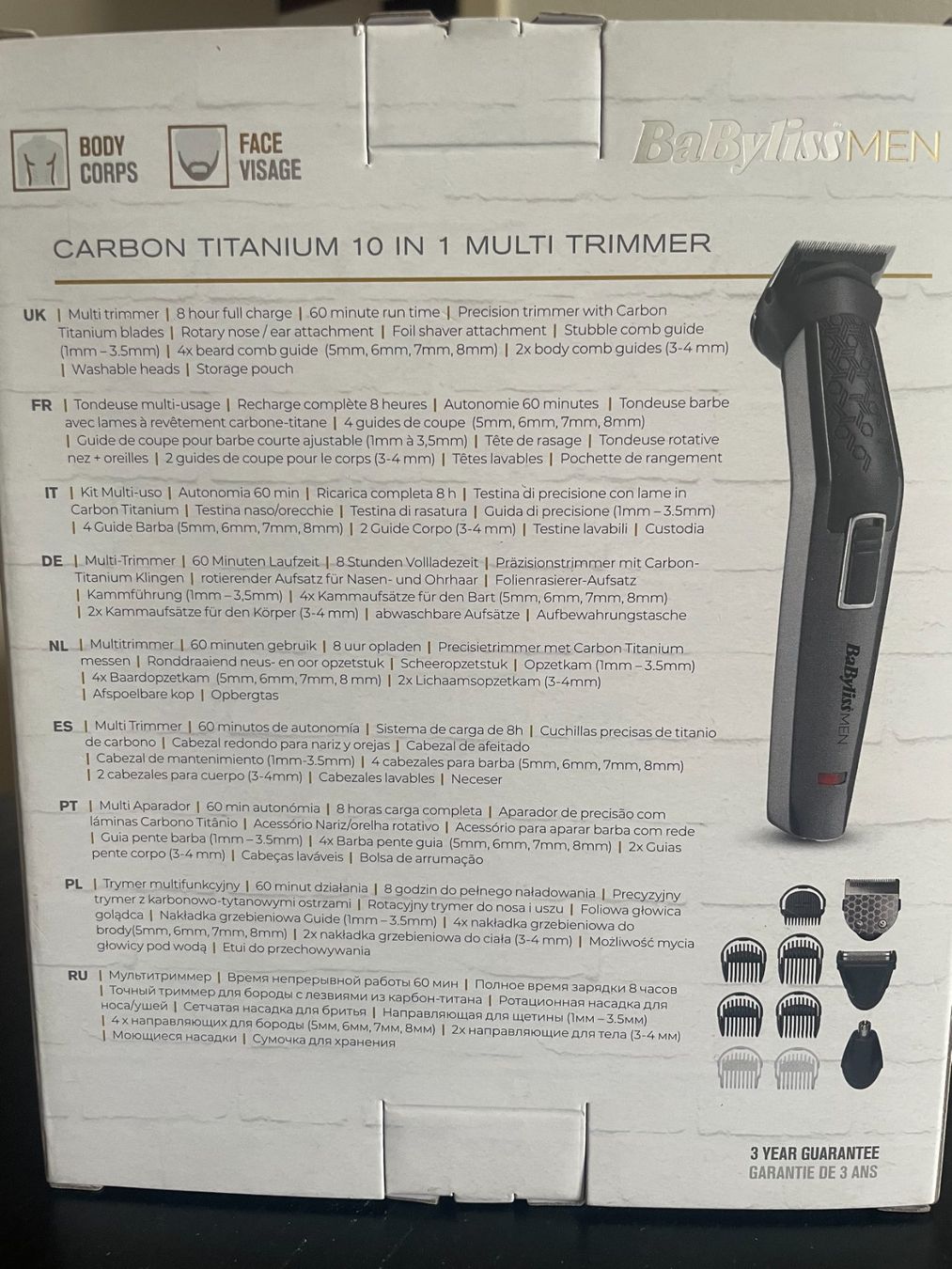 BaByliss Pflegeprodukte & Putzartikel: BaByliss Haar-Bartschneider/Tondeuse – Gebraucht aus Villeneuve VD von vin_7zm6 6