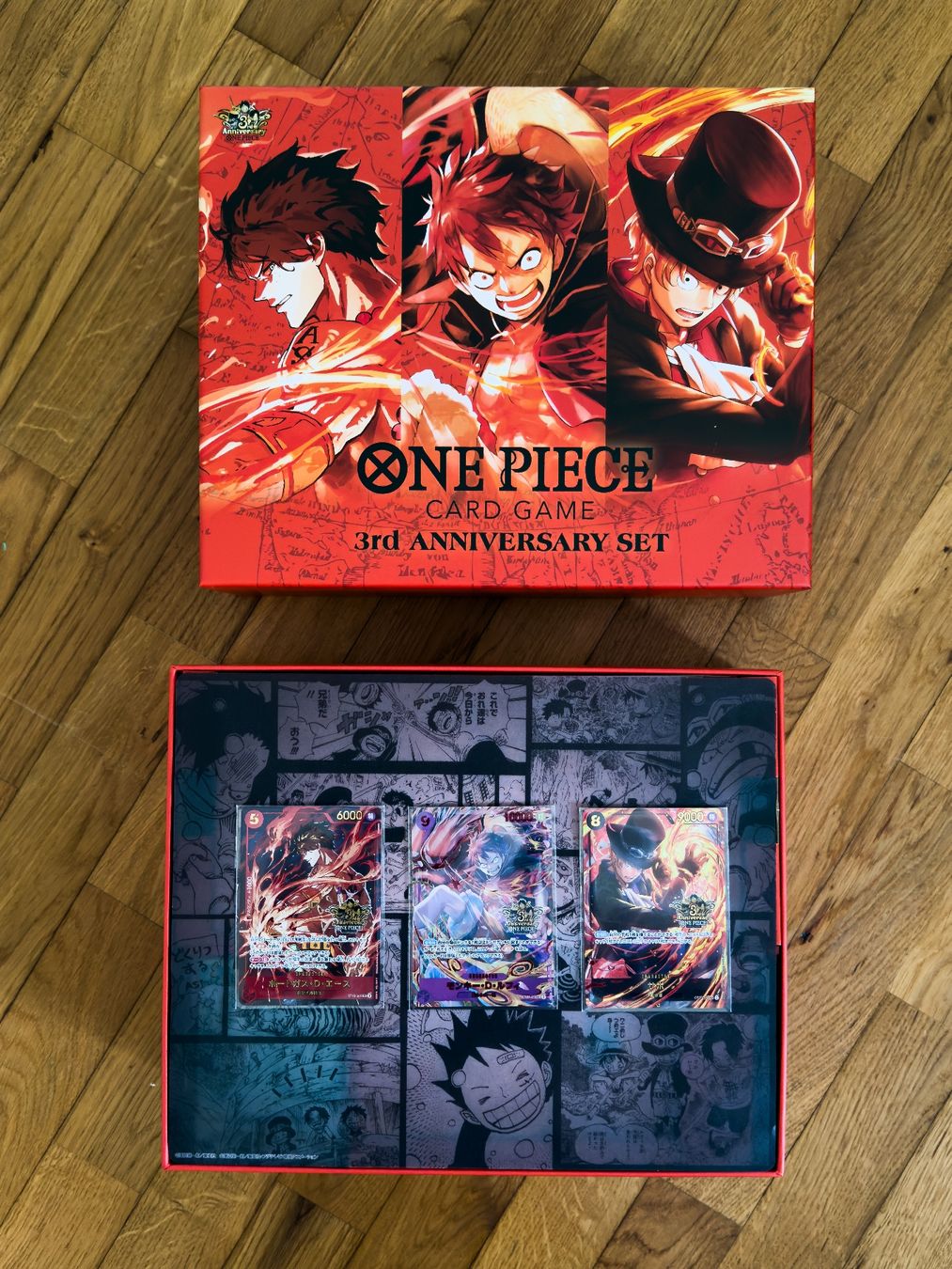 Bandai Sammelbilder & Trading cards: One Piece 3rd Anniversary Set Japanese - Sealed – Neu (gemäss Beschreibung) aus Felsberg von michaela_773 1